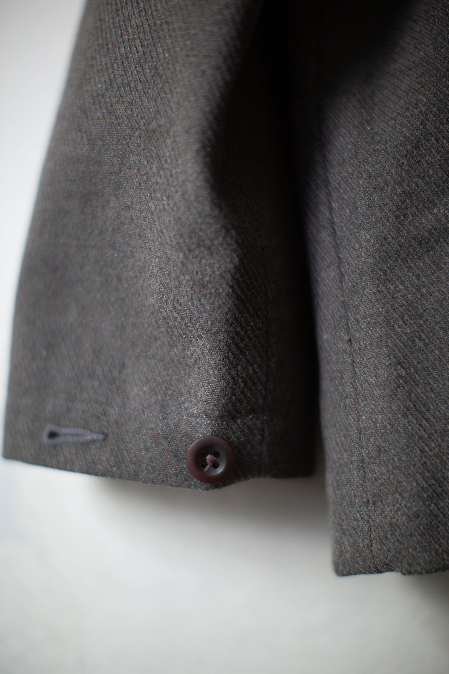 Field Shirt Two in Olive Heather Top Dyed Cotton Kersey