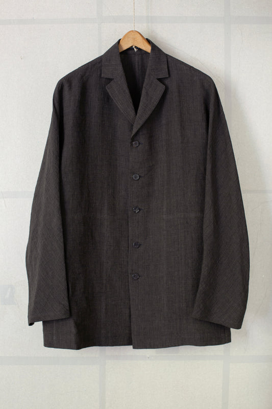 Dark grey linen jacket