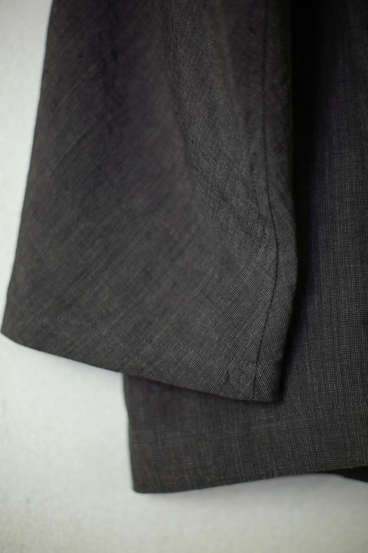Dark grey linen jacket