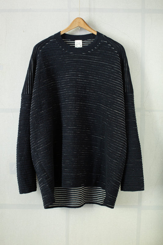 KNIT#70 - LINEN COTTON YARN BLACK