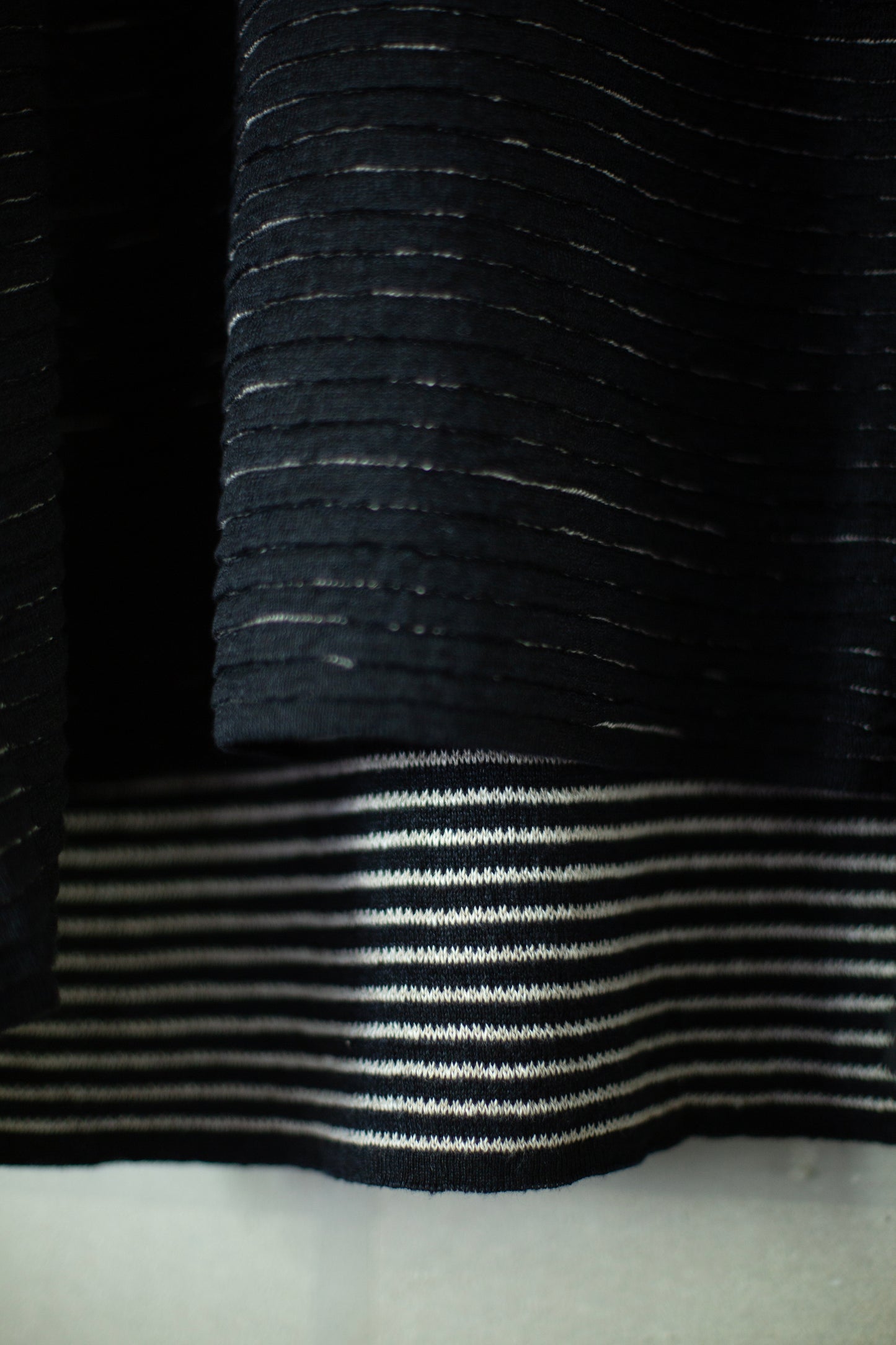 KNIT#70 - LINEN COTTON YARN BLACK
