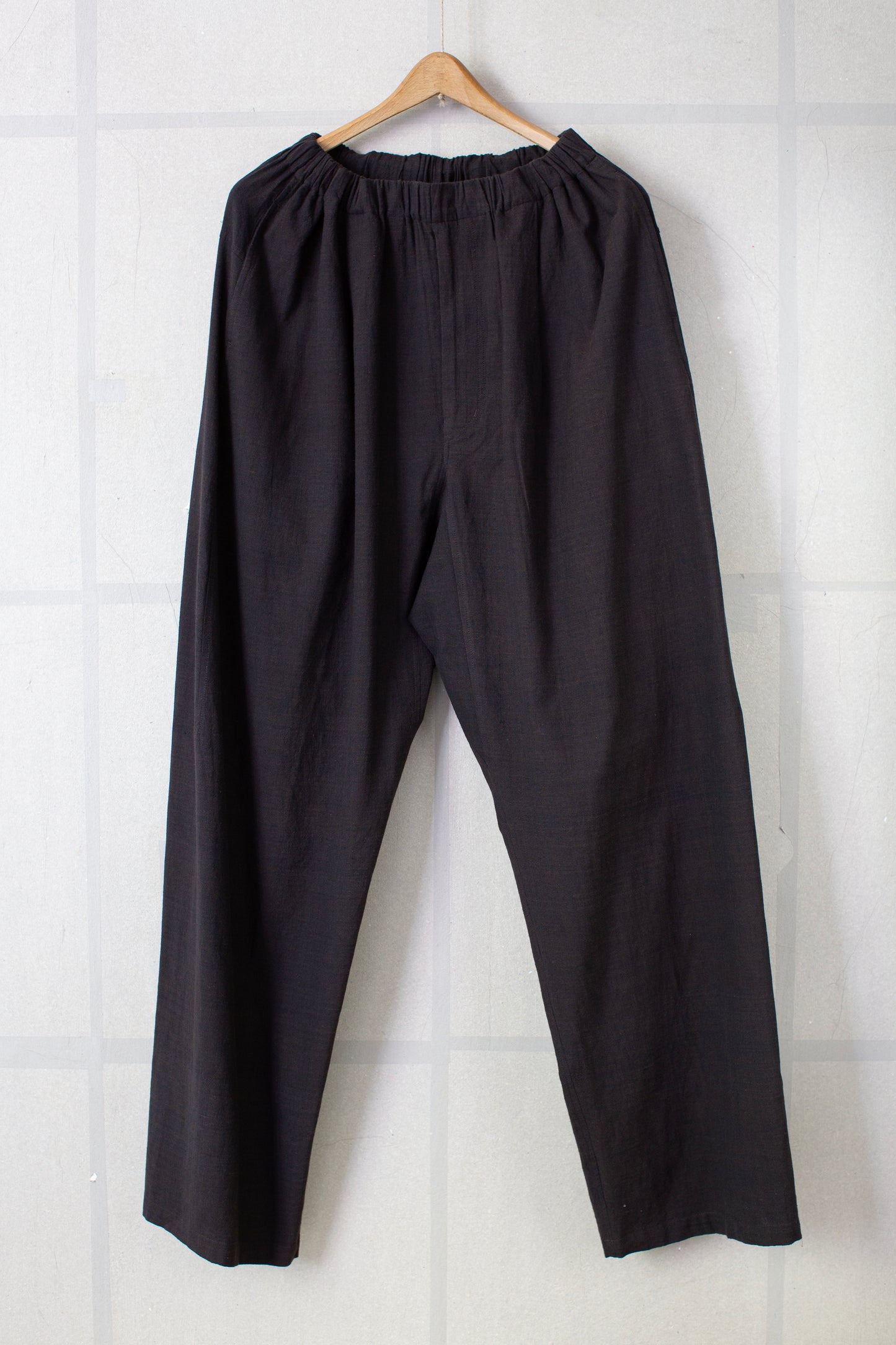Black brown khadi trousers