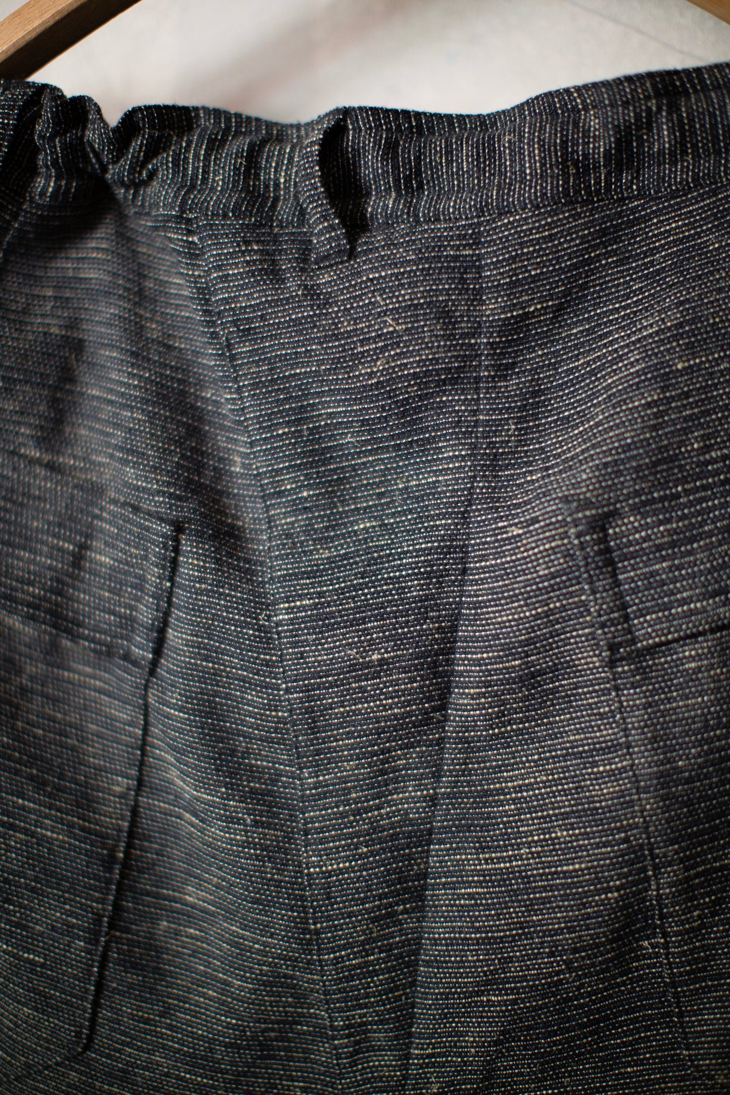 TROUSERS#92 - NOISE HEMP SILK COTTON STRIPES
