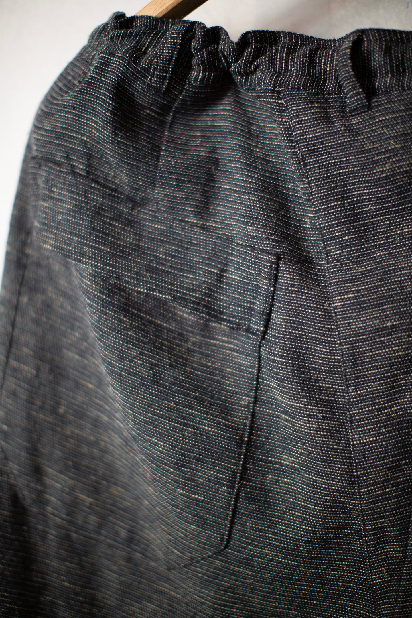 TROUSERS#92 - NOISE HEMP SILK COTTON STRIPES