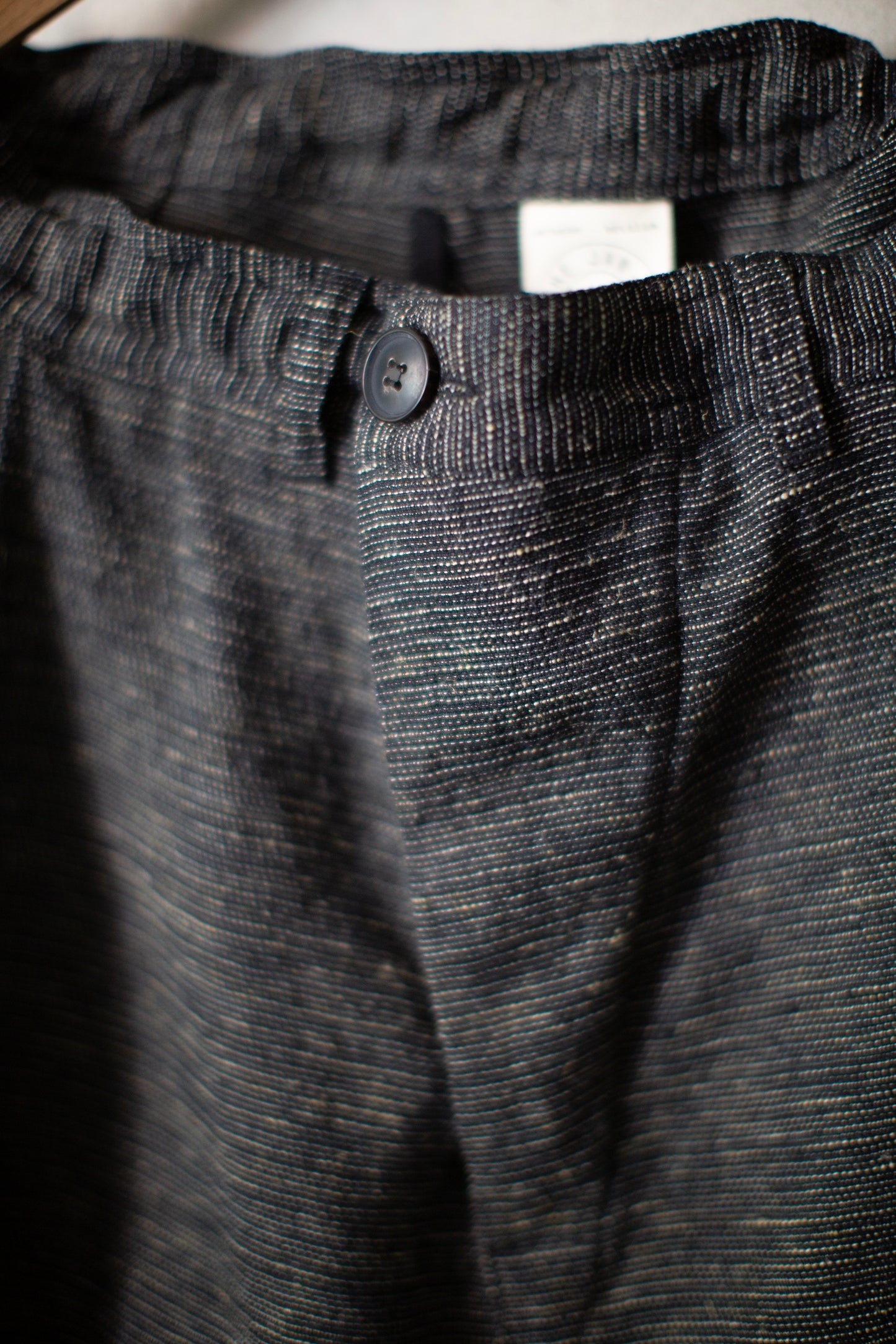 TROUSERS#92 - NOISE HEMP SILK COTTON STRIPES