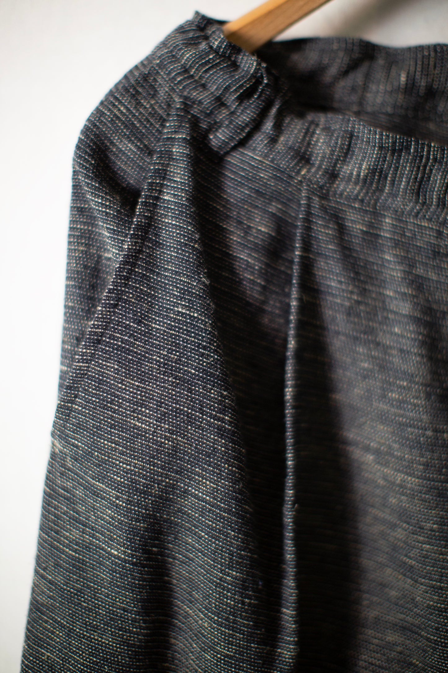 TROUSERS#92 - NOISE HEMP SILK COTTON STRIPES