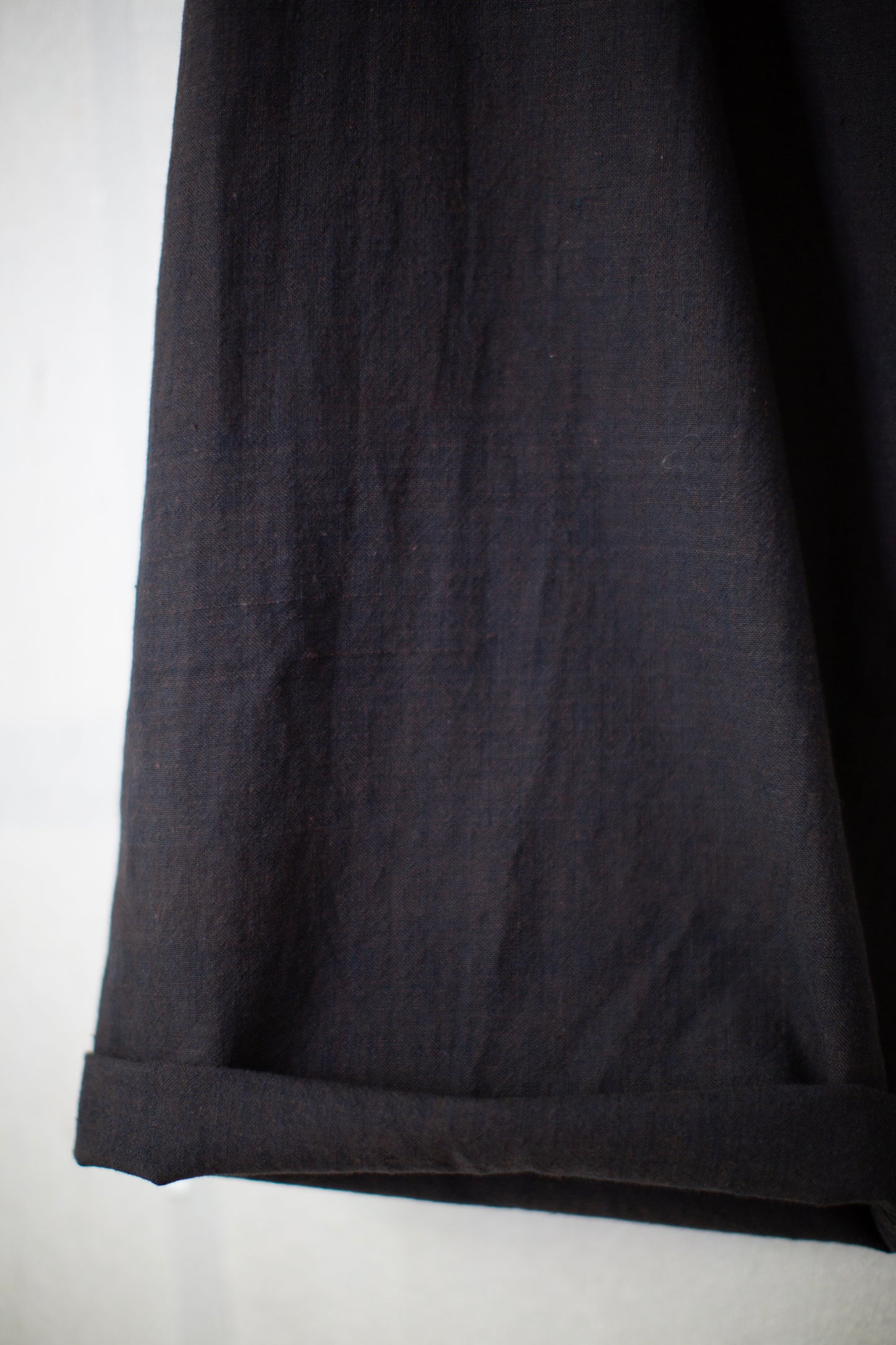 Black brown khadi trousers