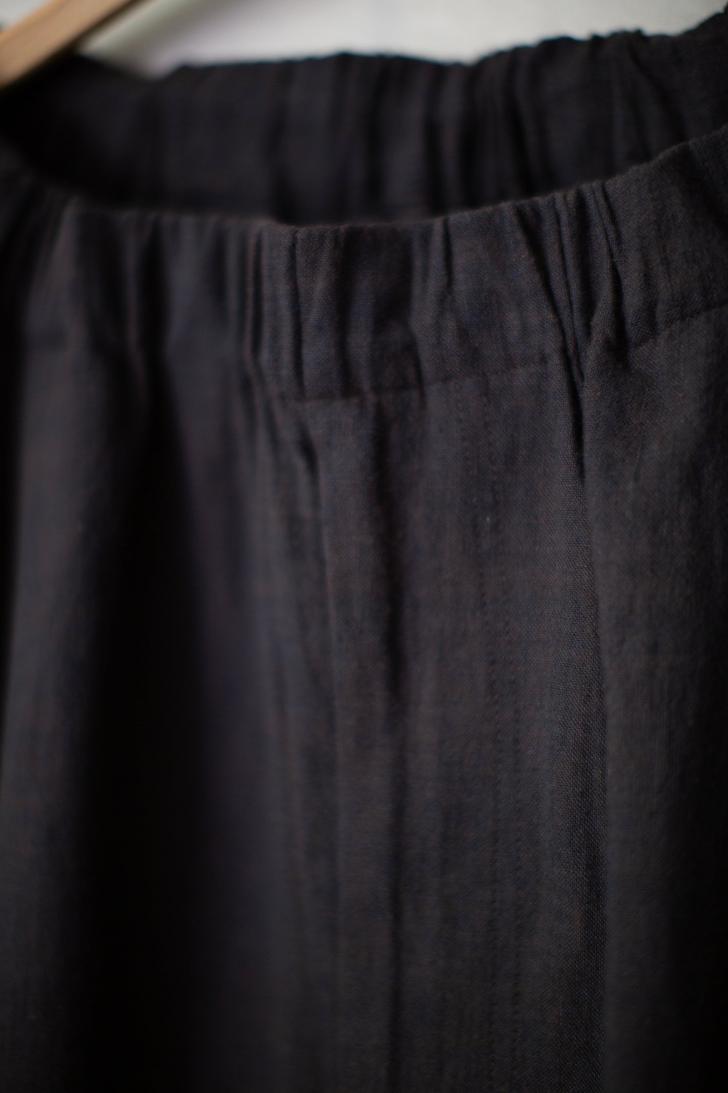 Black brown khadi trousers
