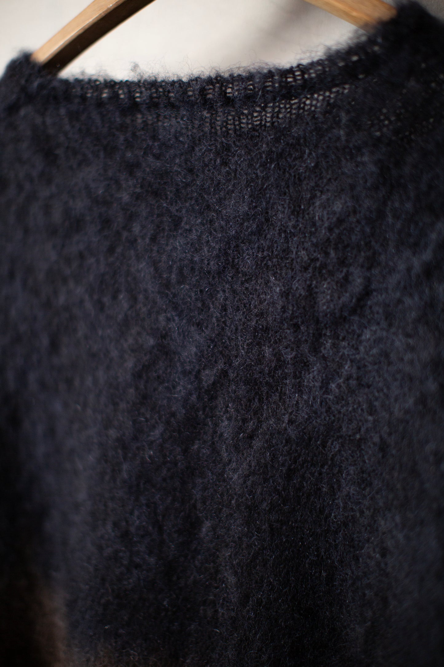 Mohair chusen dyeing knit