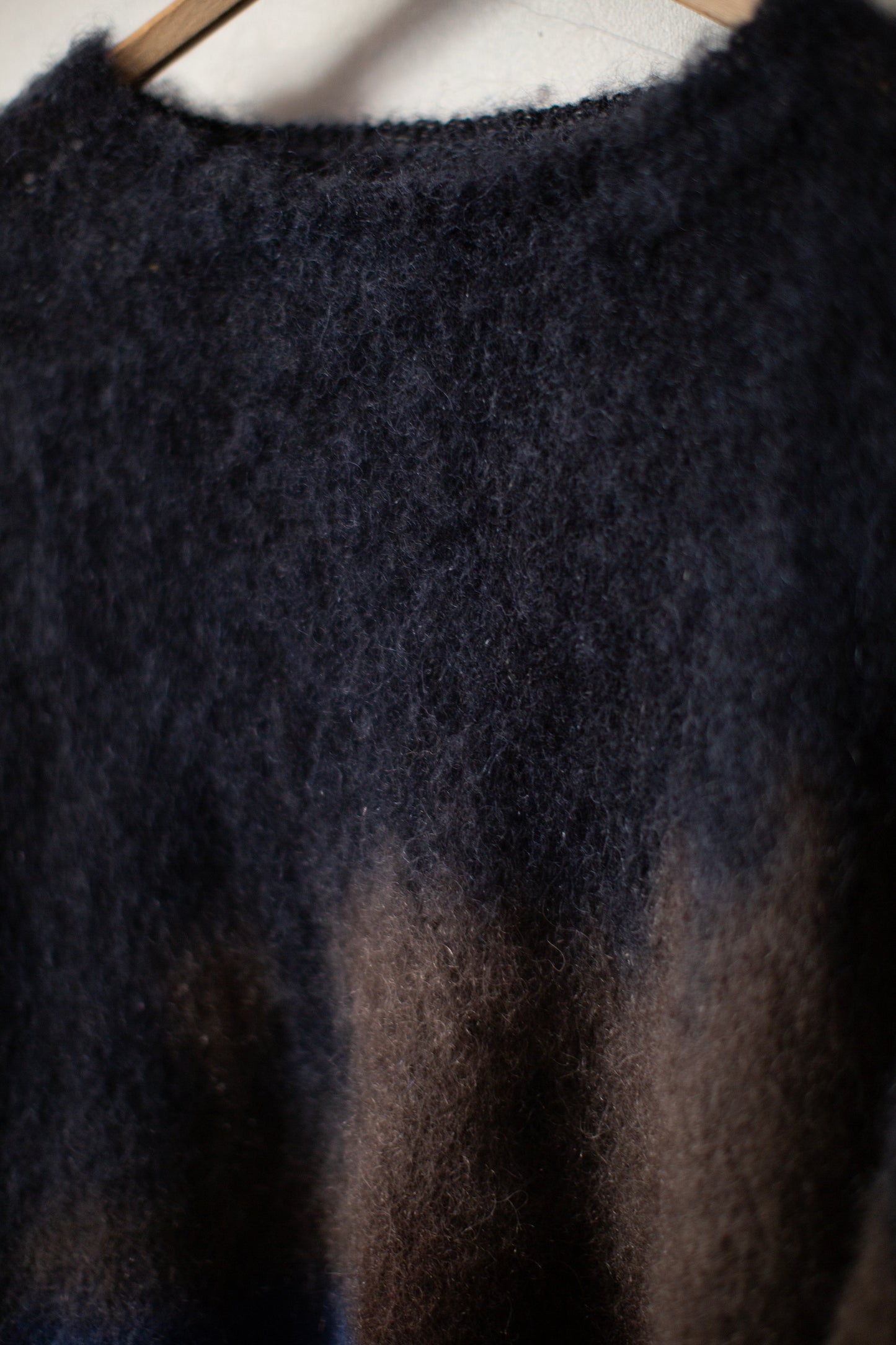 Mohair chusen dyeing knit