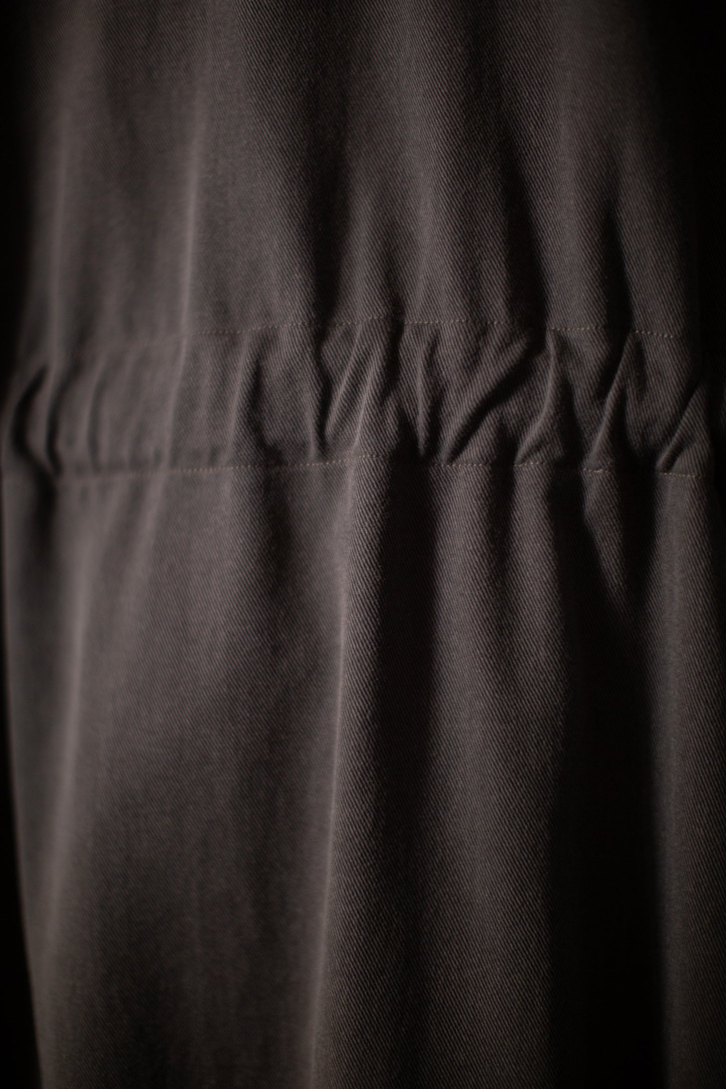 Washed coal hood trench