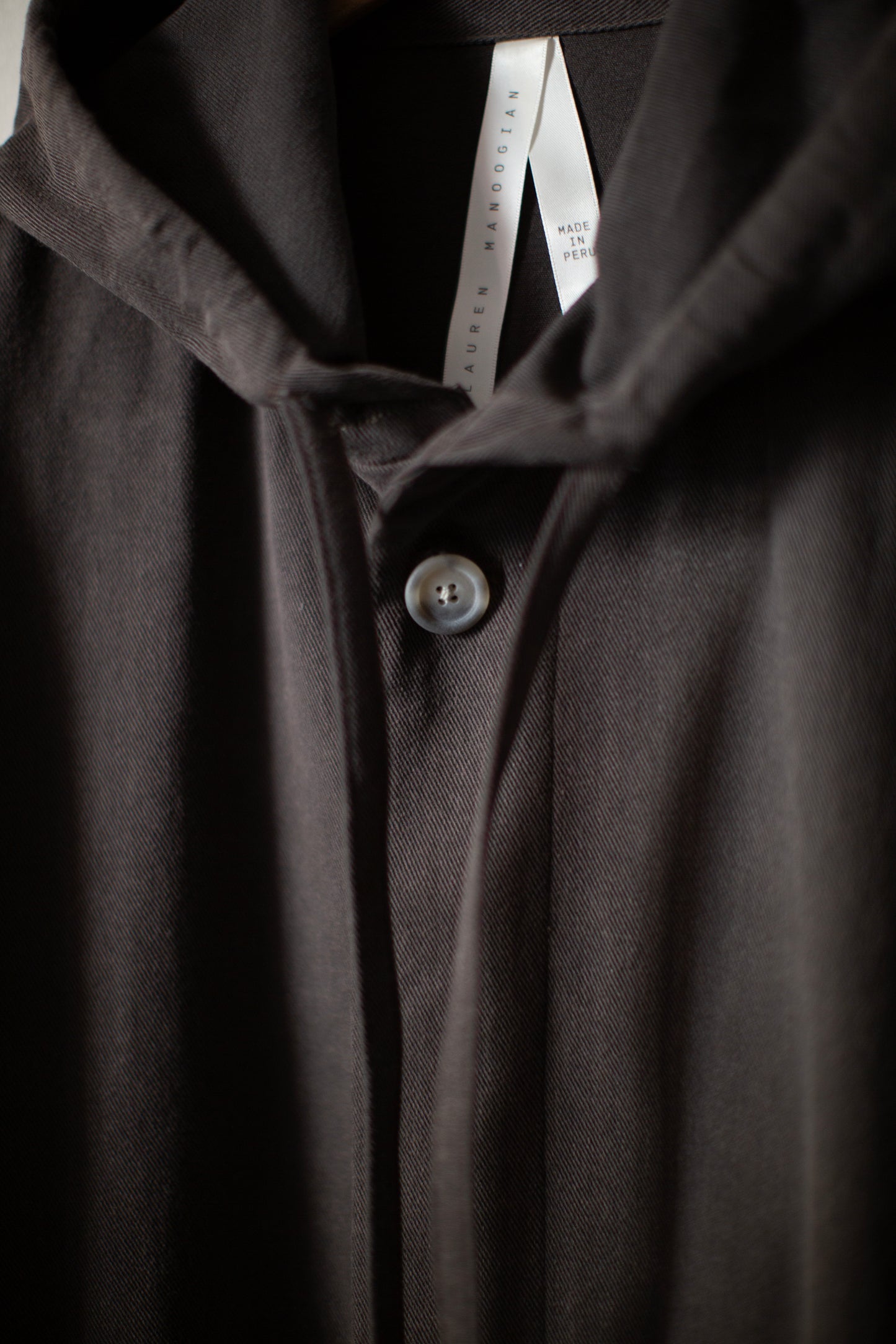 Washed coal hood trench