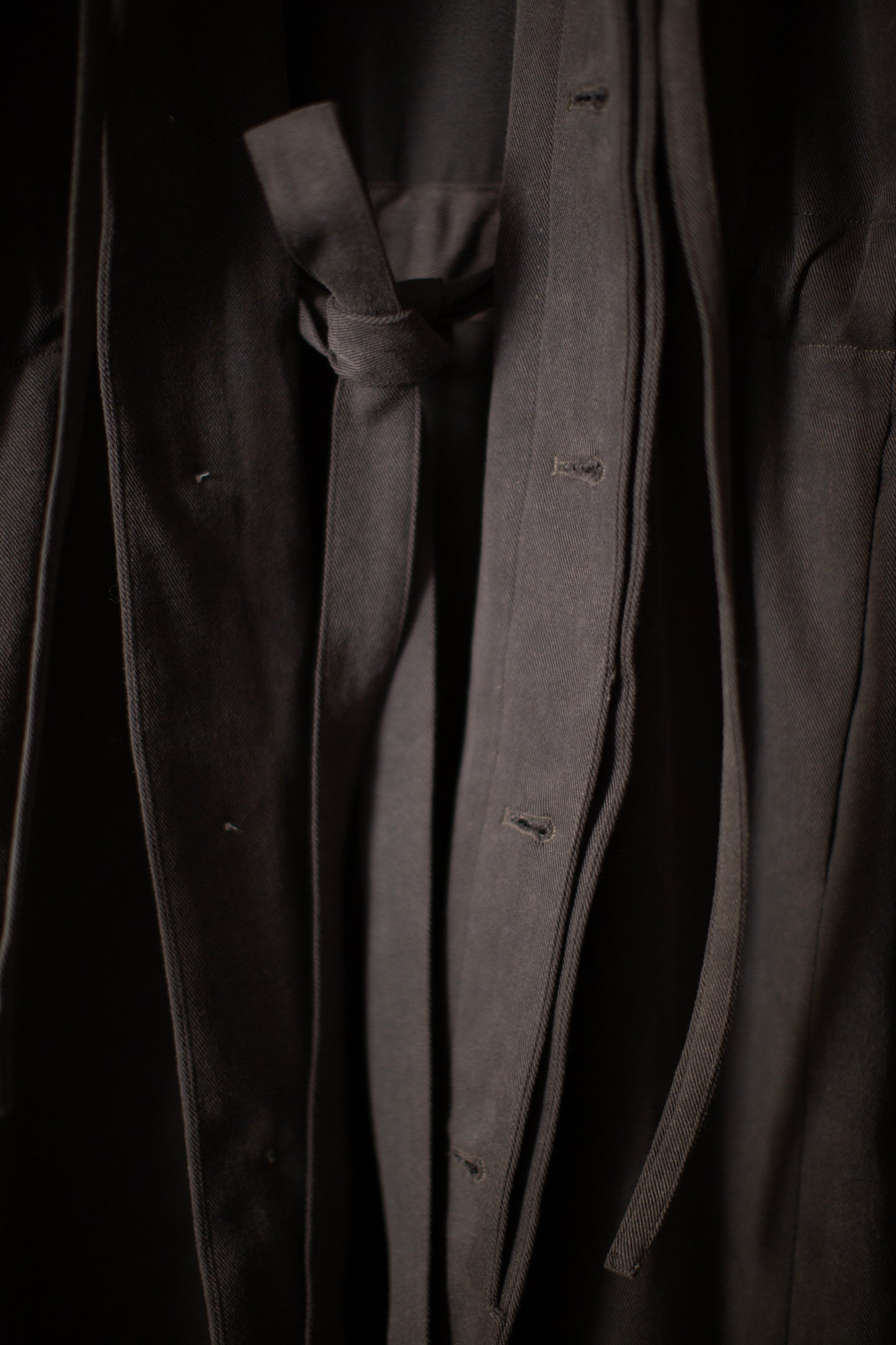 Washed coal hood trench