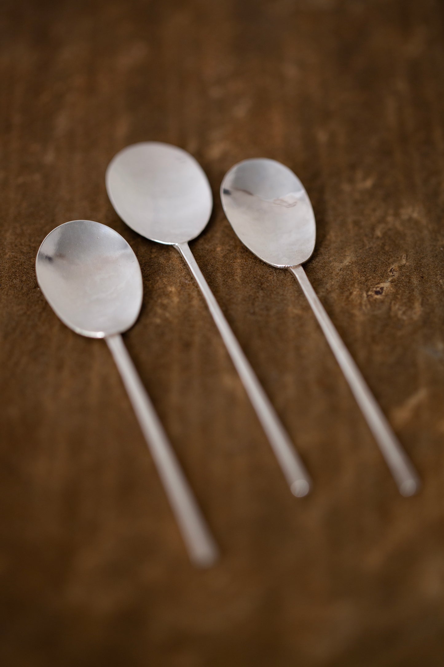 Silver spoons by Hiroyo Masuko