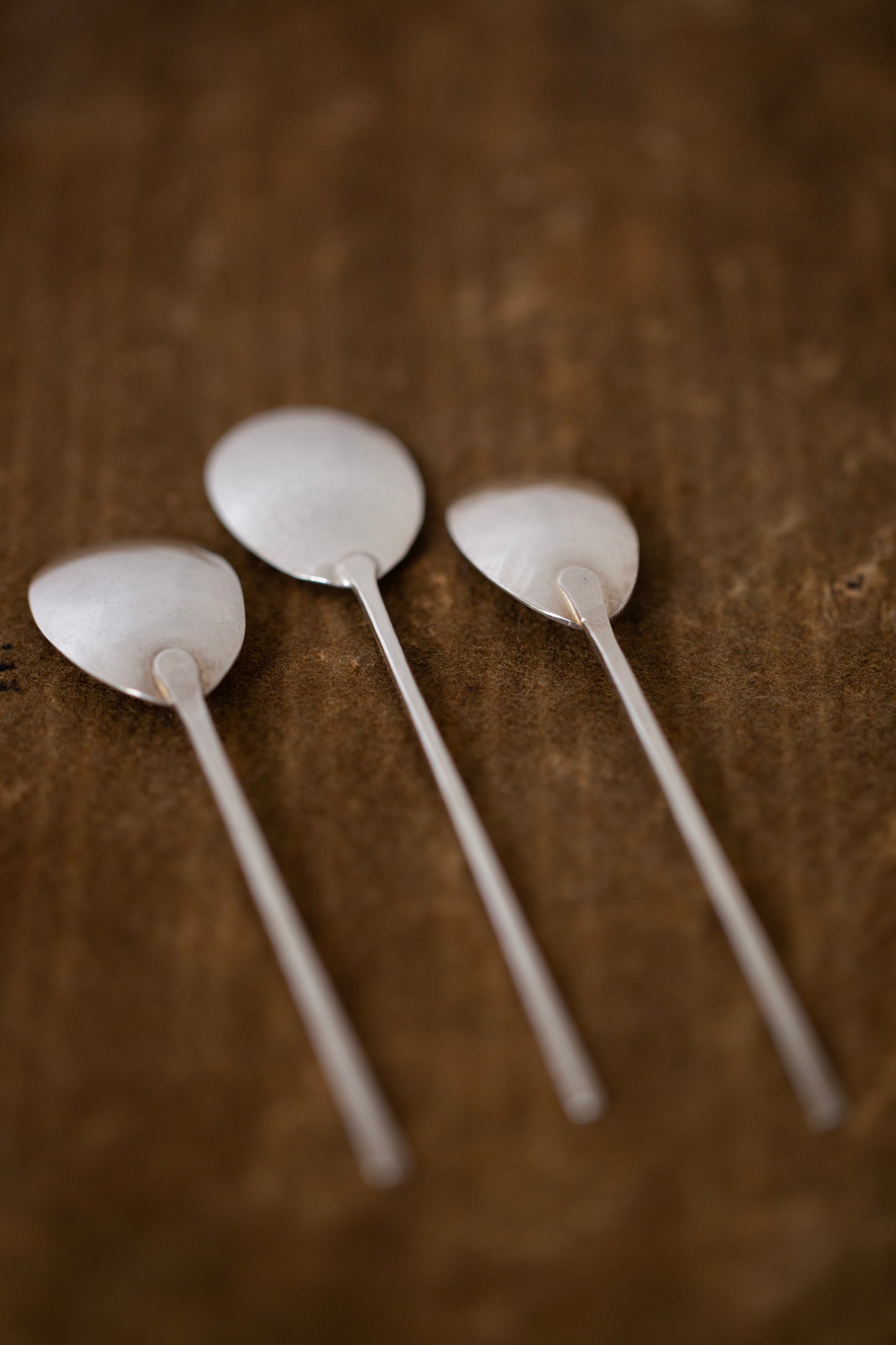 Silver spoons by Hiroyo Masuko