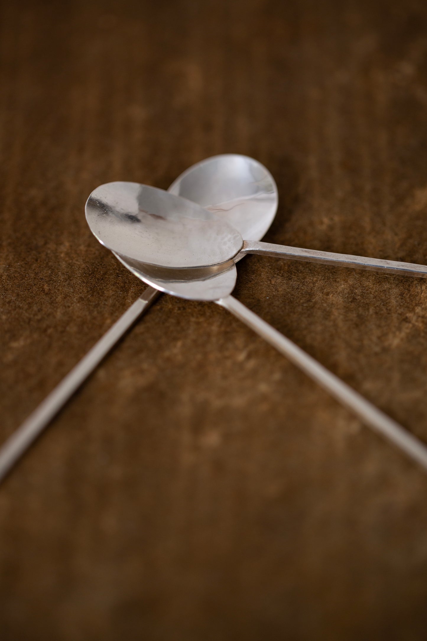 Silver spoons by Hiroyo Masuko
