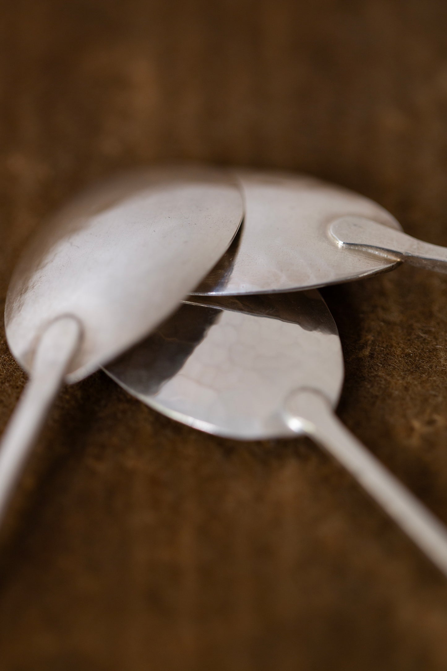 Silver spoons by Hiroyo Masuko