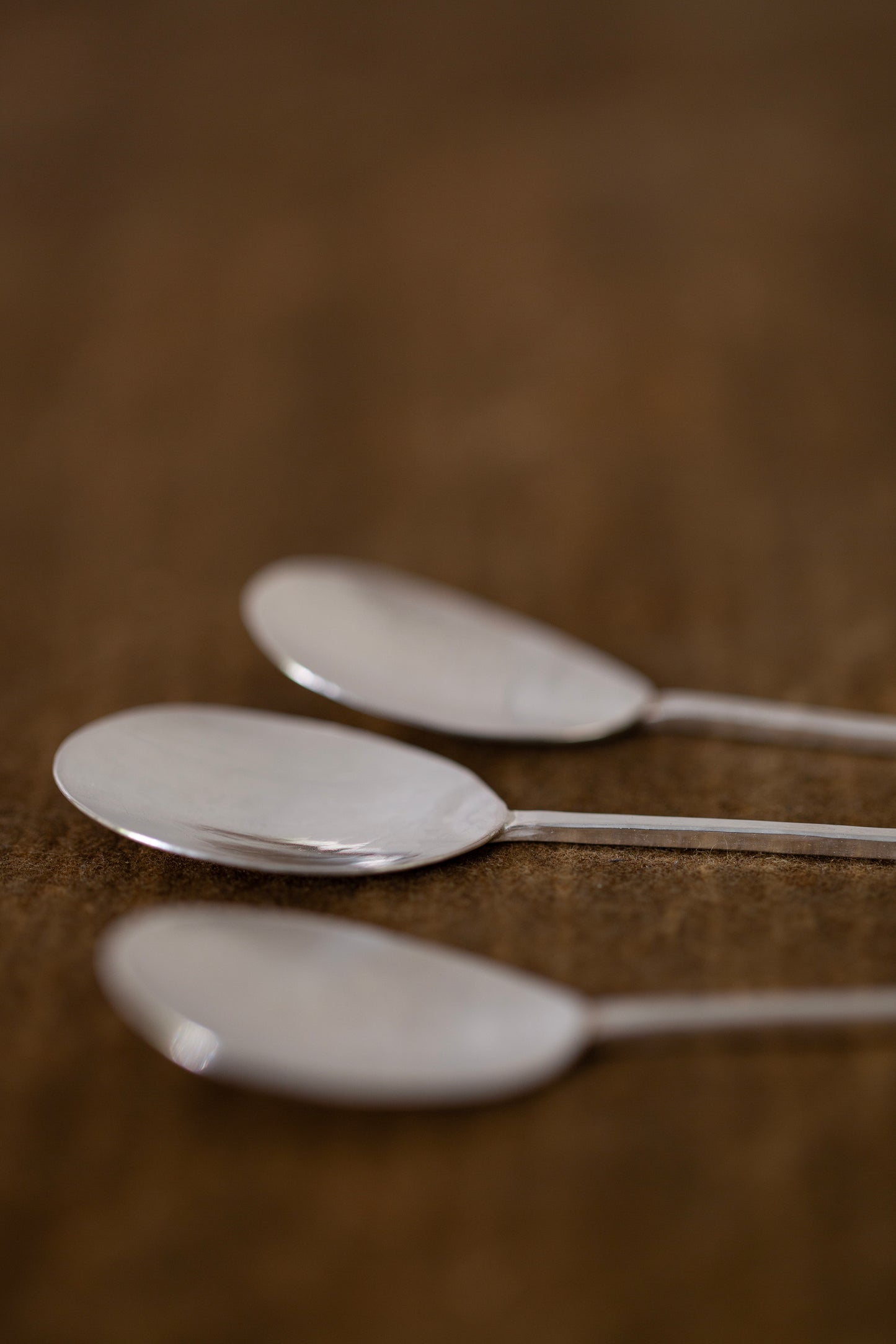 Silver spoons by Hiroyo Masuko