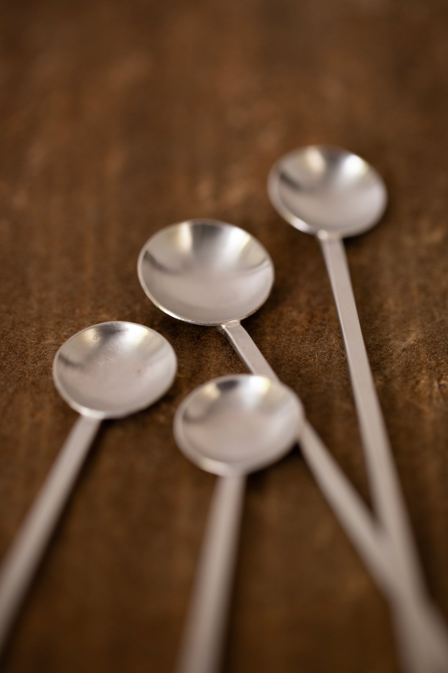 Nickelsilver spoons by Hiroyo Masuko