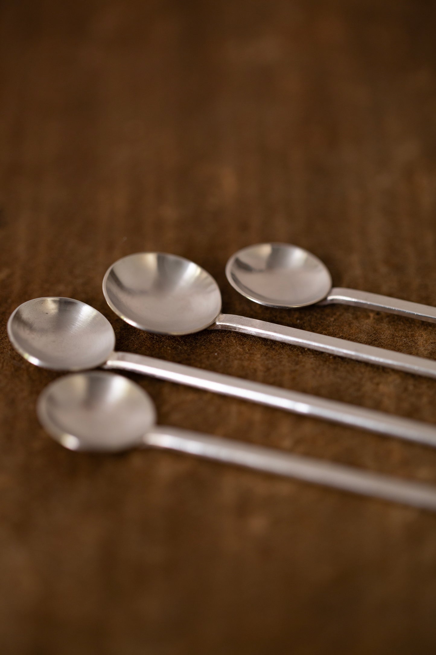 Nickelsilver spoons by Hiroyo Masuko