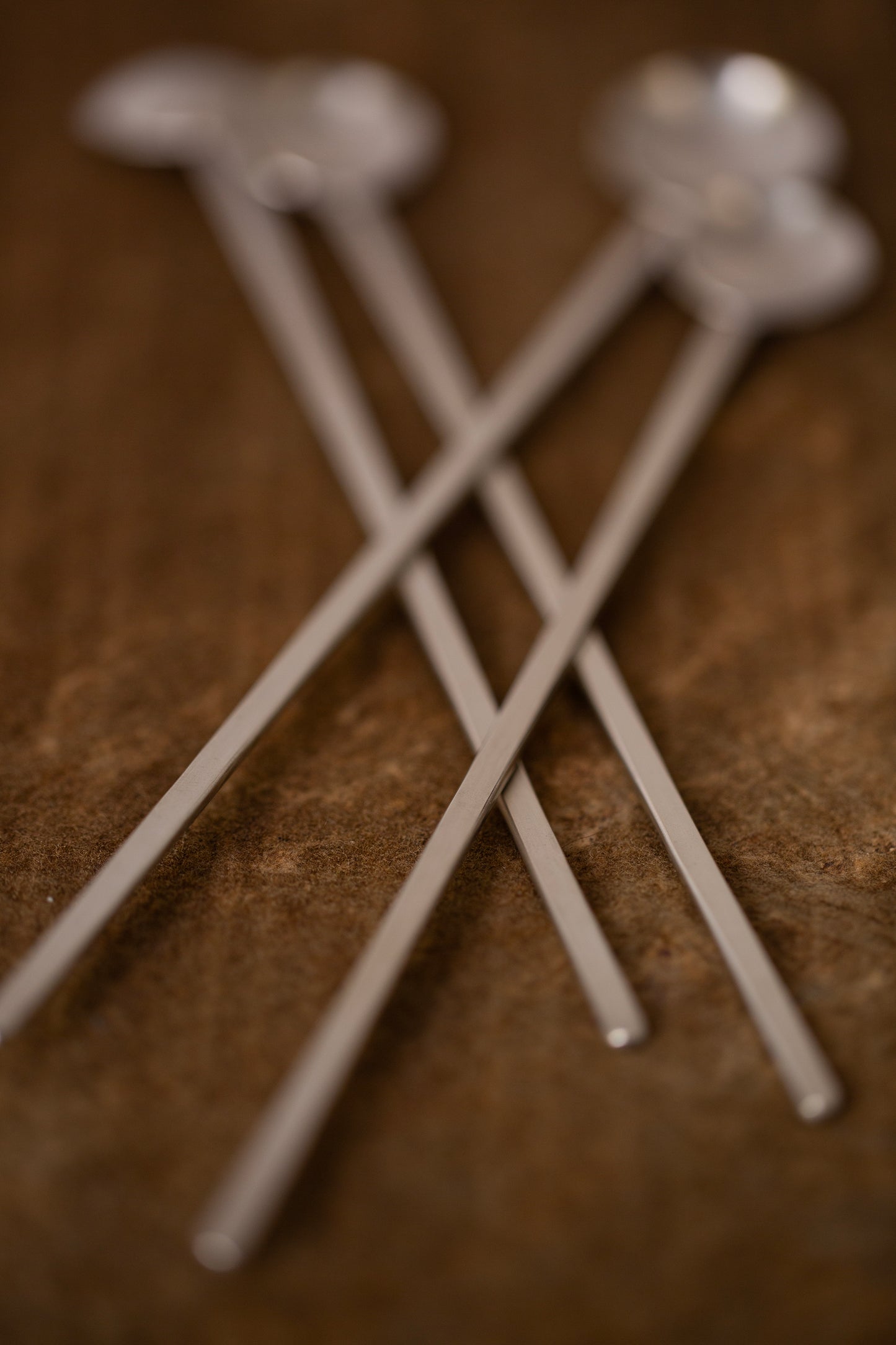 Nickelsilver spoons by Hiroyo Masuko