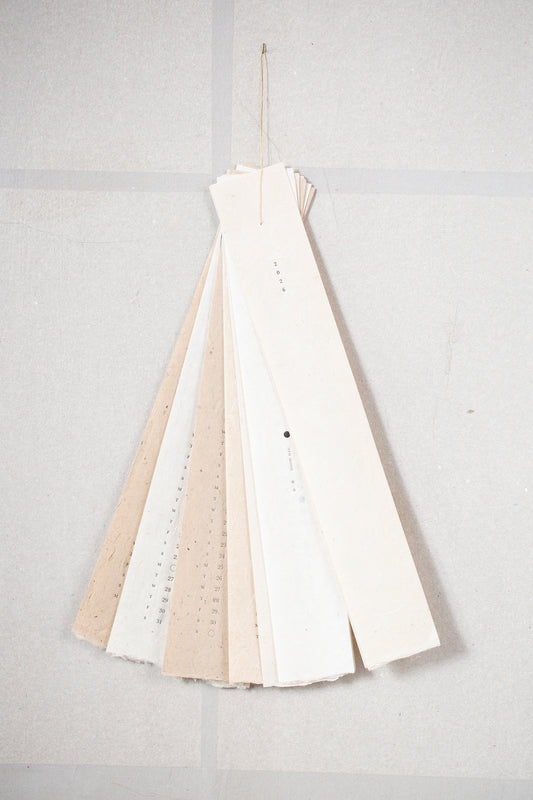 2026 ancient white cotton paper calendar