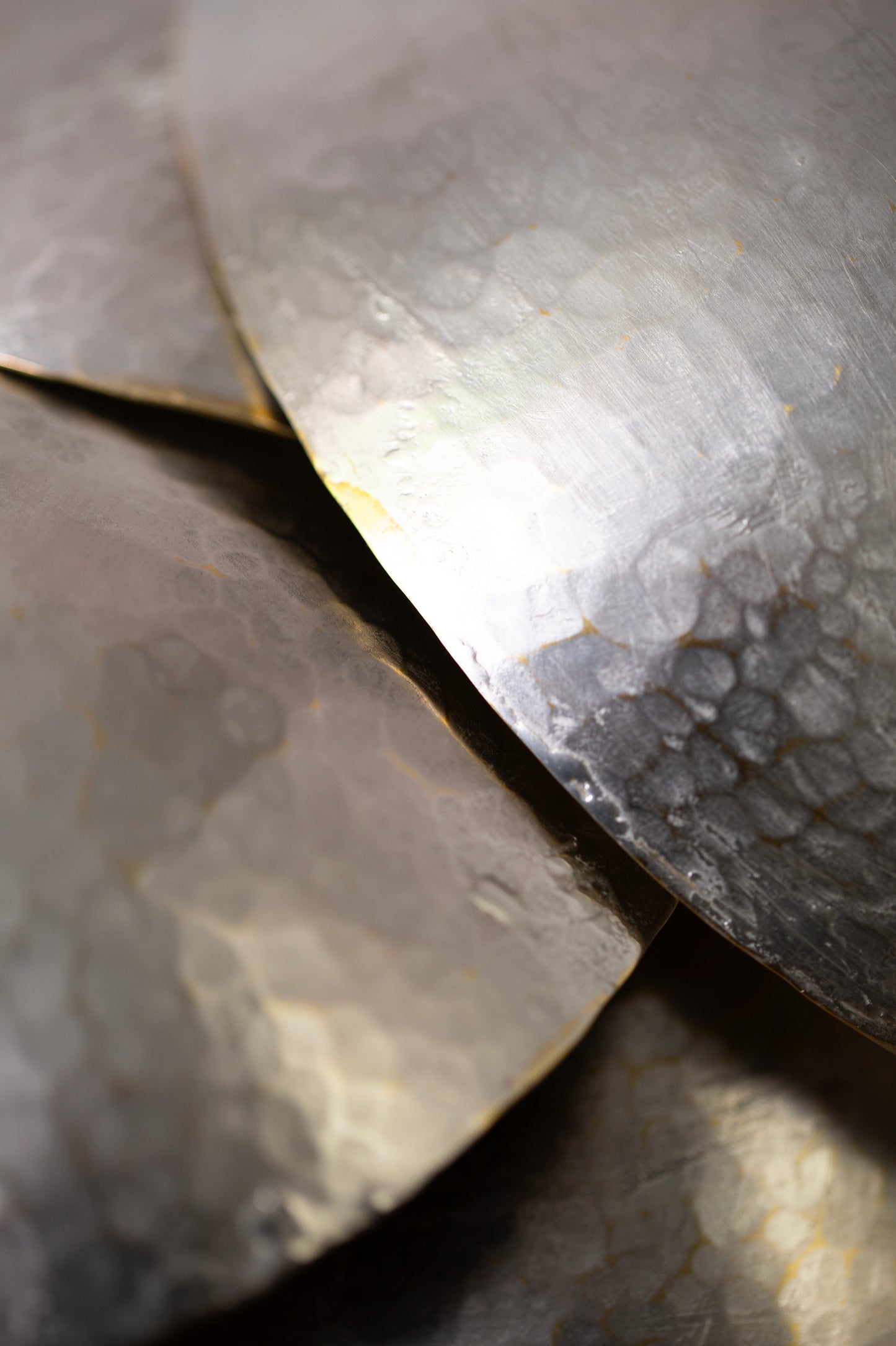 Tin coated bowls by Hiroyo Masuko