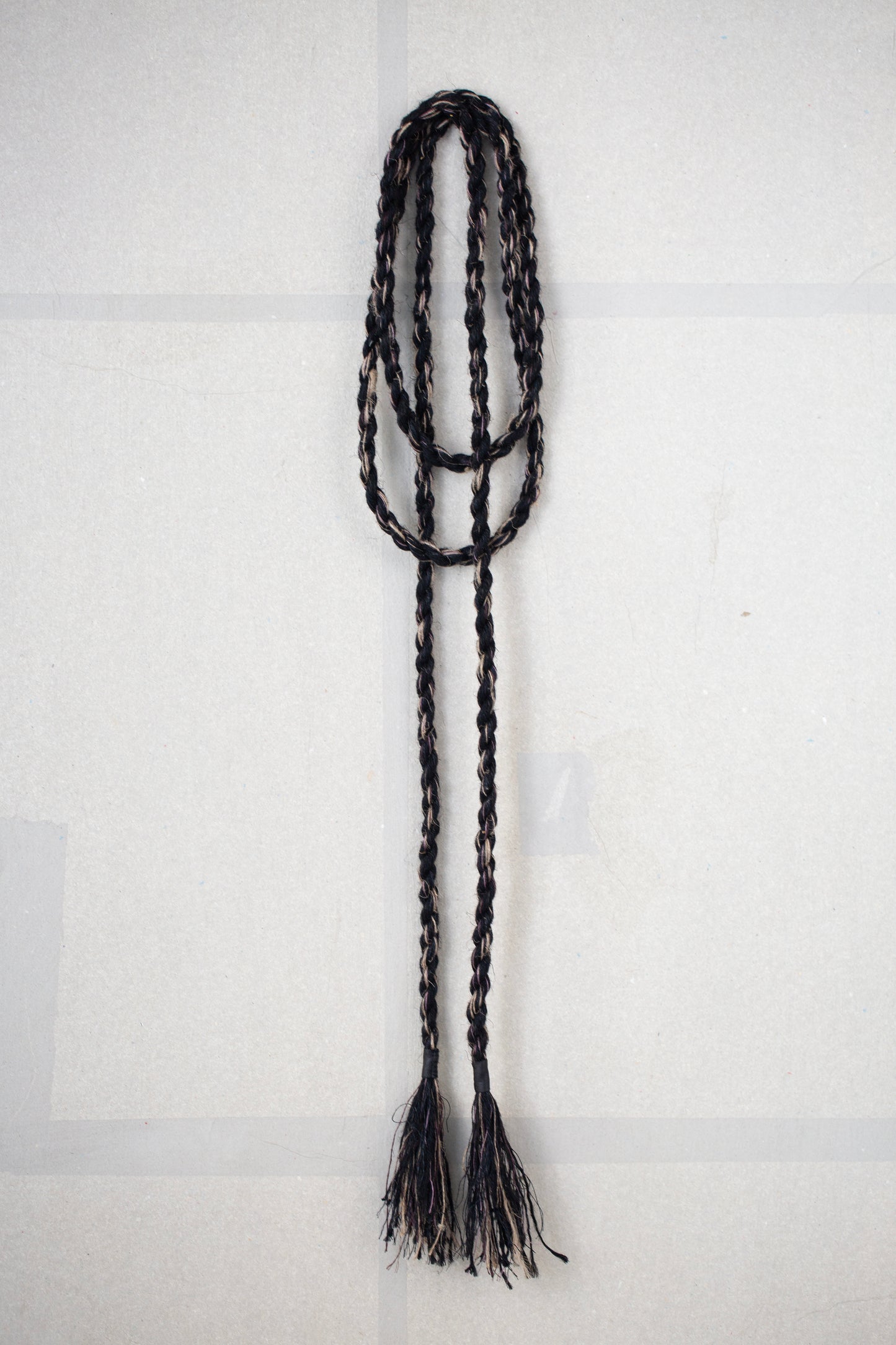 BELT#3 - MIXED YARNS DARK