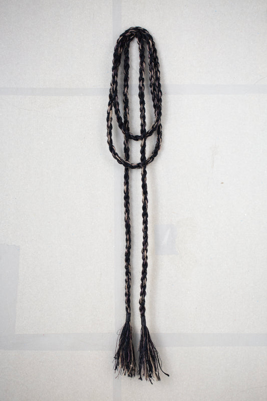 BELT#3 - MIXED YARNS DARK