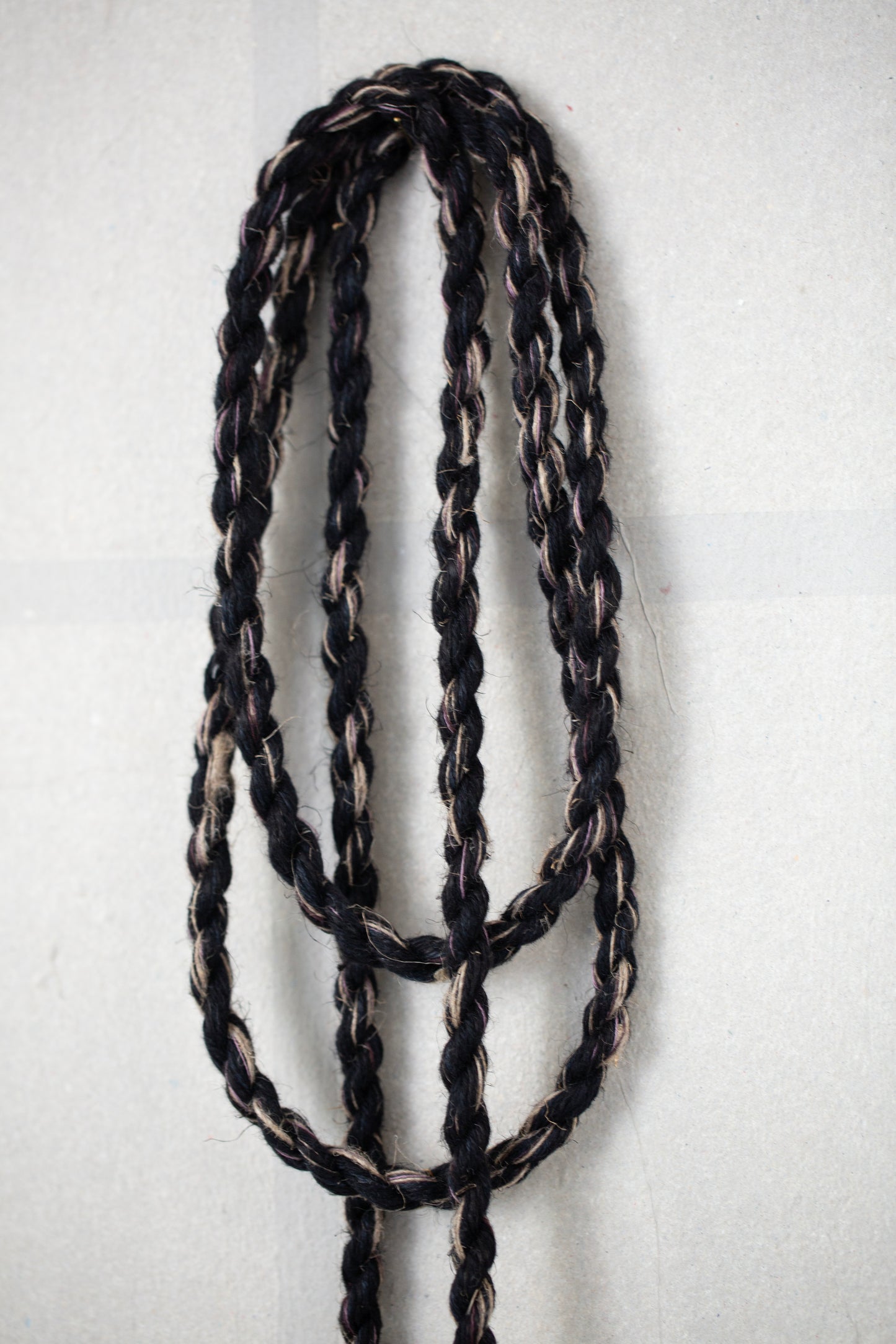 BELT#3 - MIXED YARNS DARK