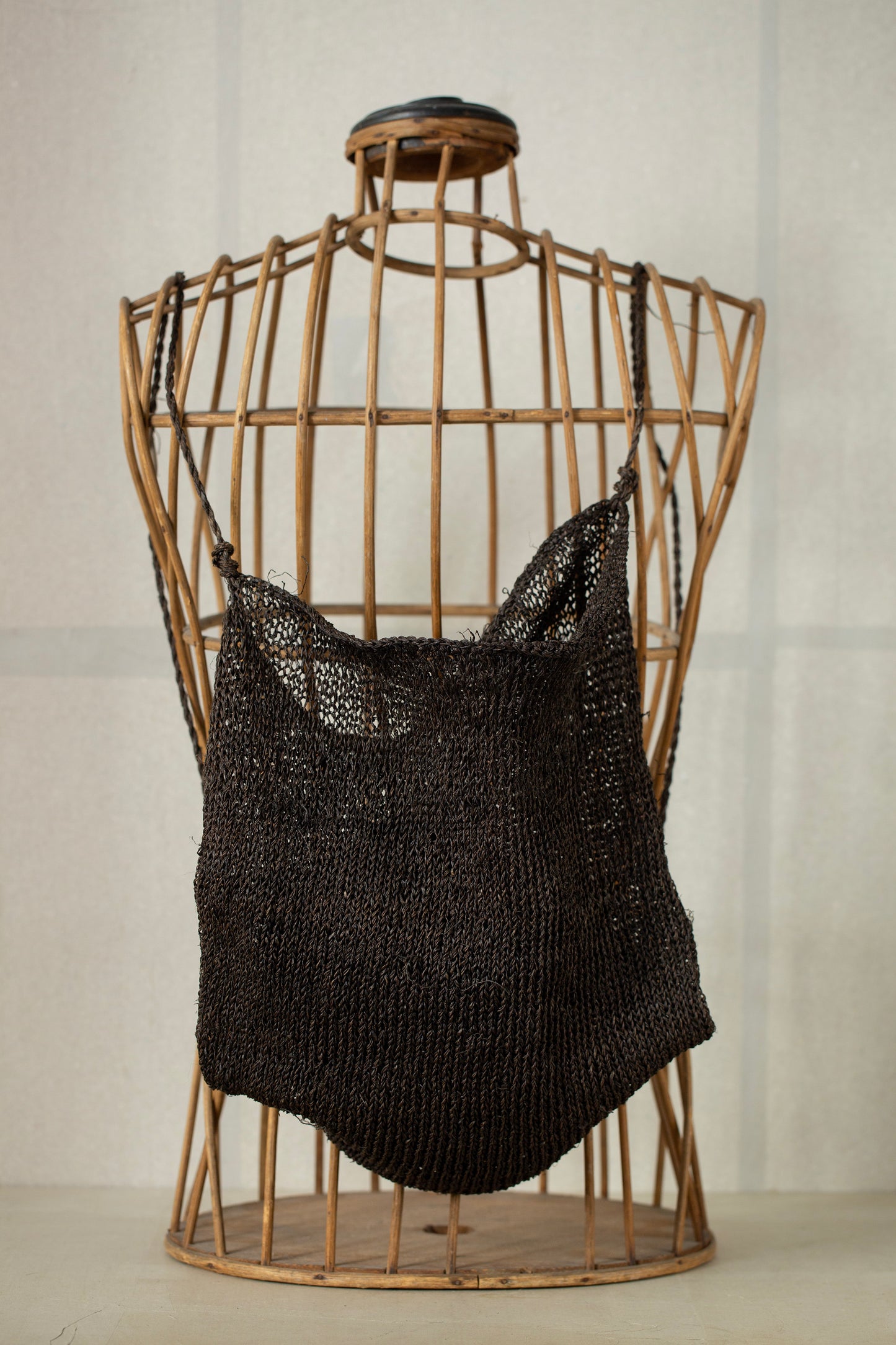 medium hemp backpack kaki shibu