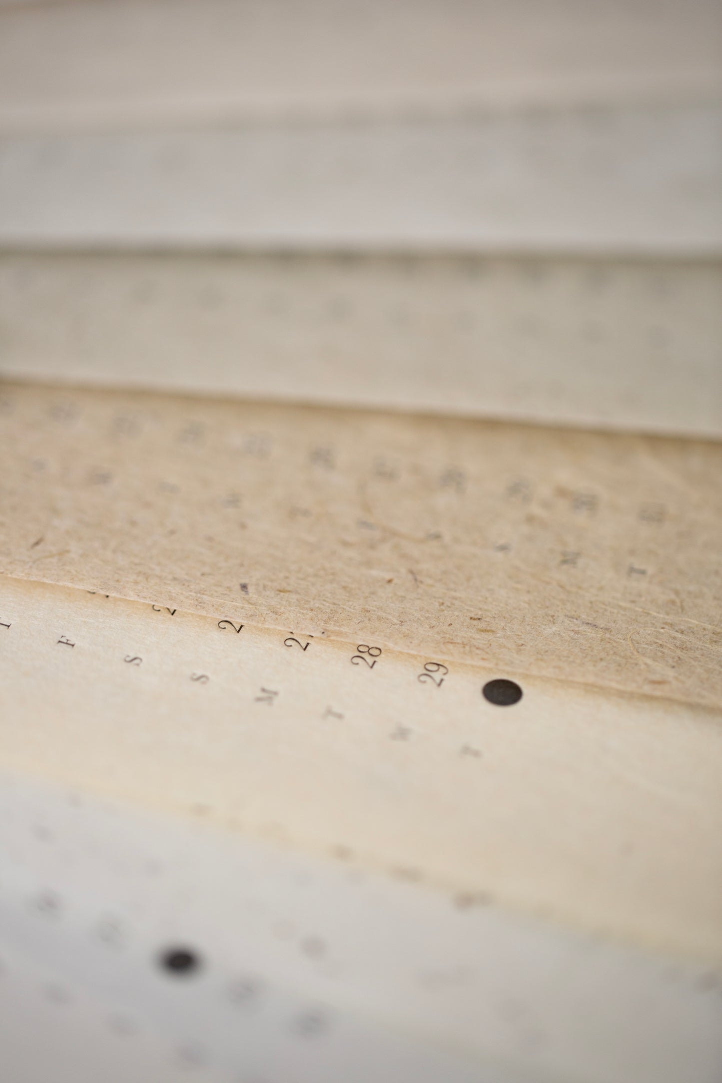 2027 ancient hanji paper moon calendar