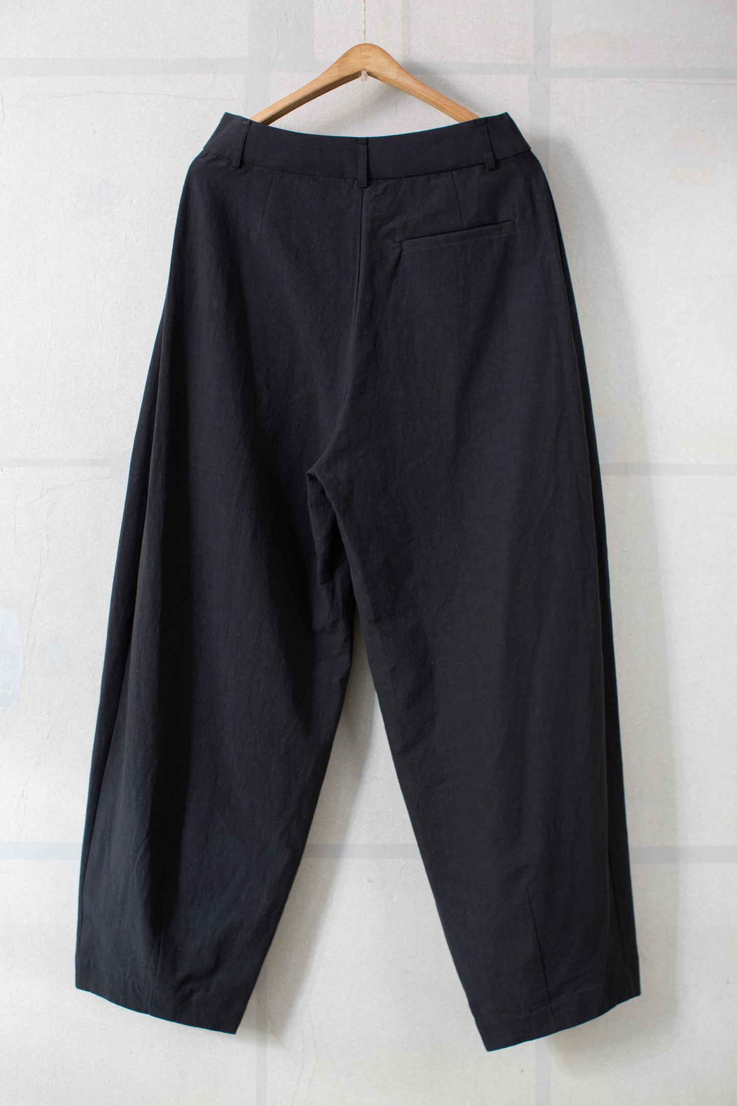 Black taper trouser
