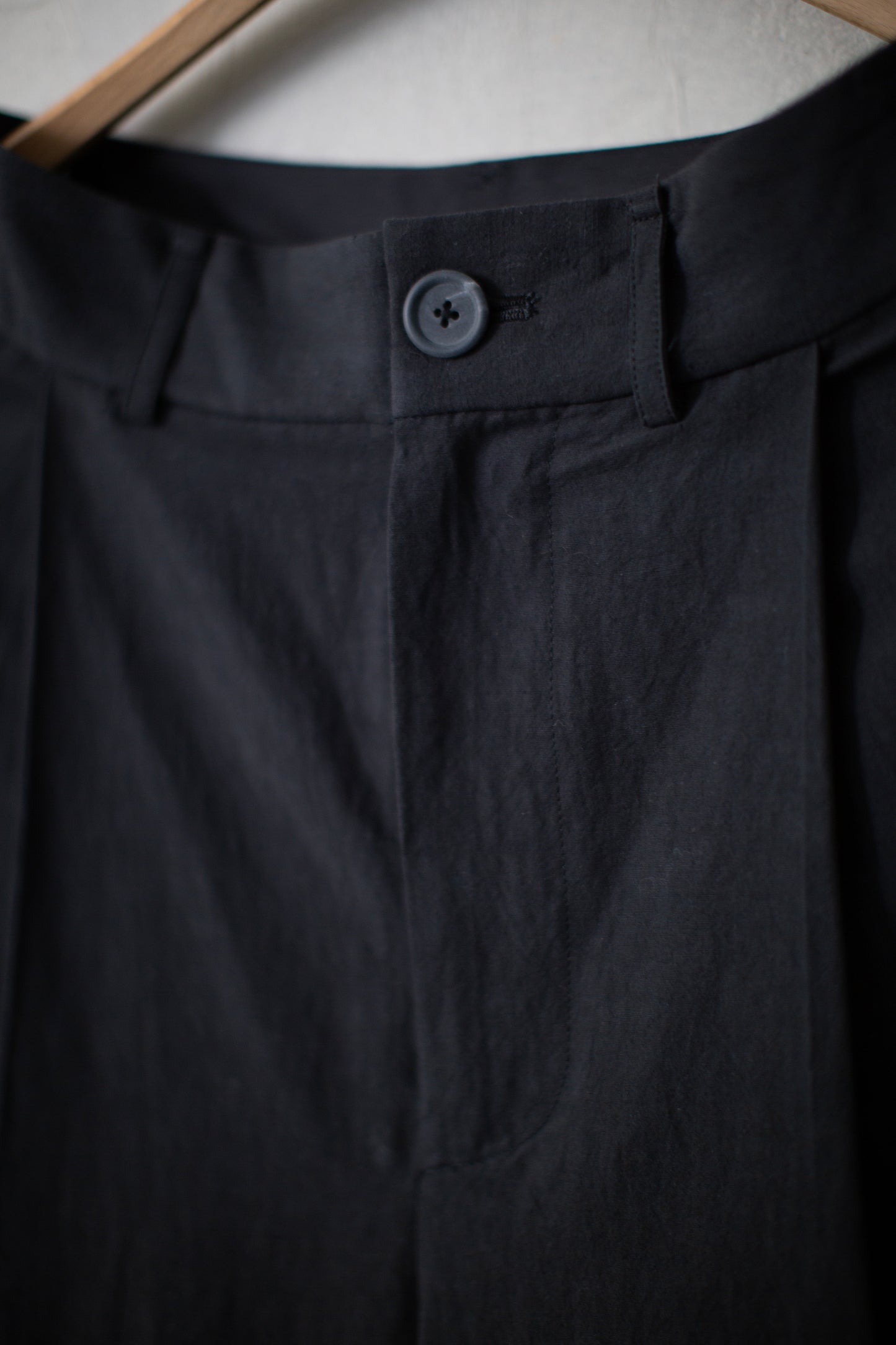 Black taper trouser