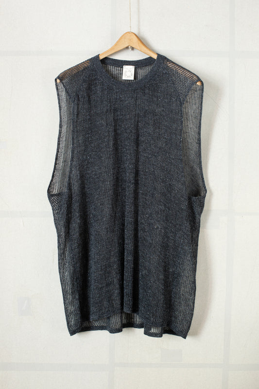 KNIT#62 LINEN COTTON YARN ANTHRACITE