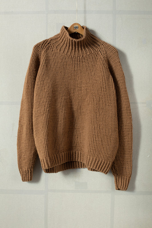 KNIT#68 - CAMEL WOOL NATURAL