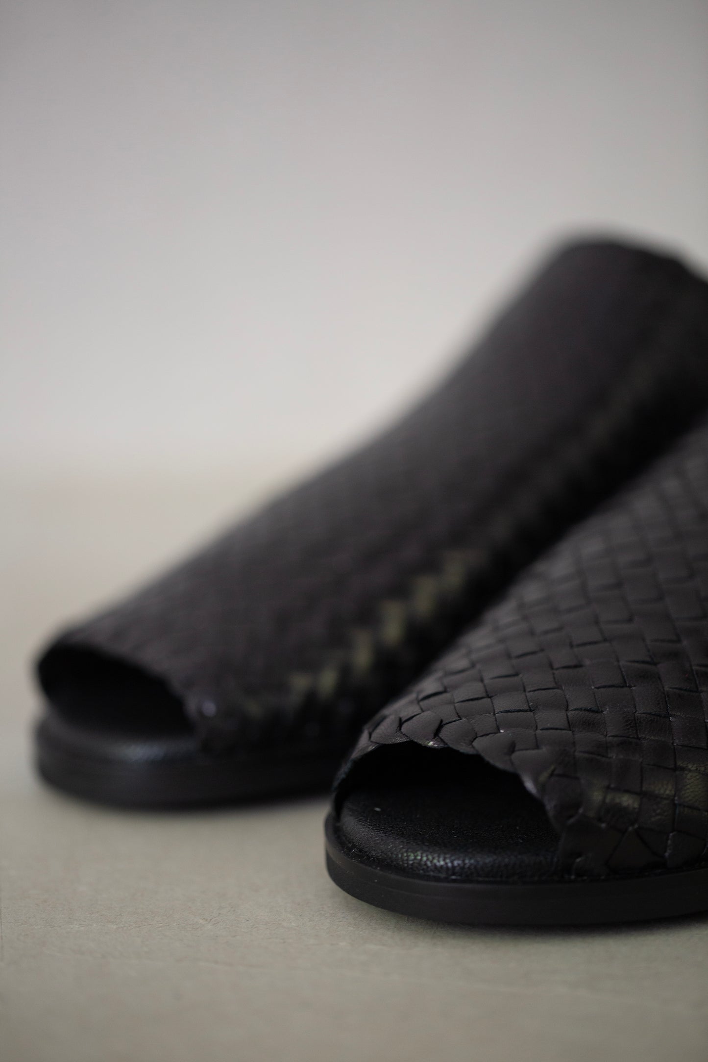 hand woven goat leather sandals