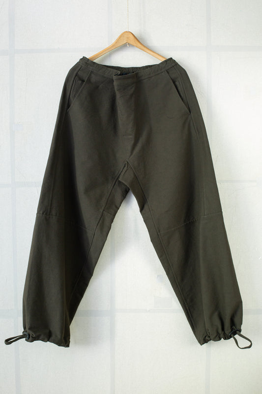 TROUSERS#89 - ANTIQUE COTTON CLOTH FOREST