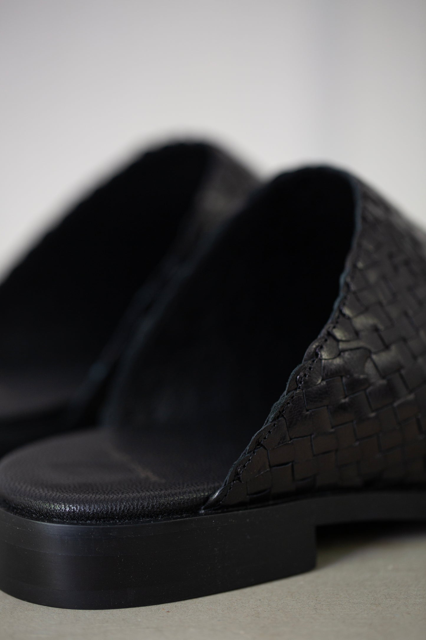 hand woven goat leather sandals