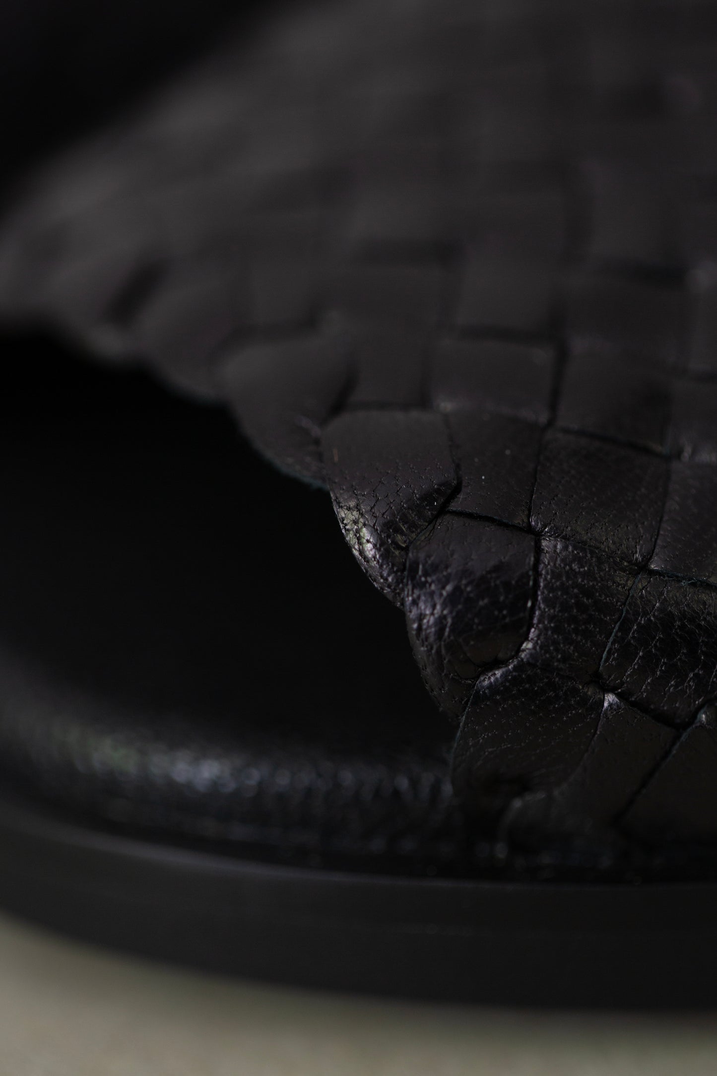 hand woven goat leather sandals