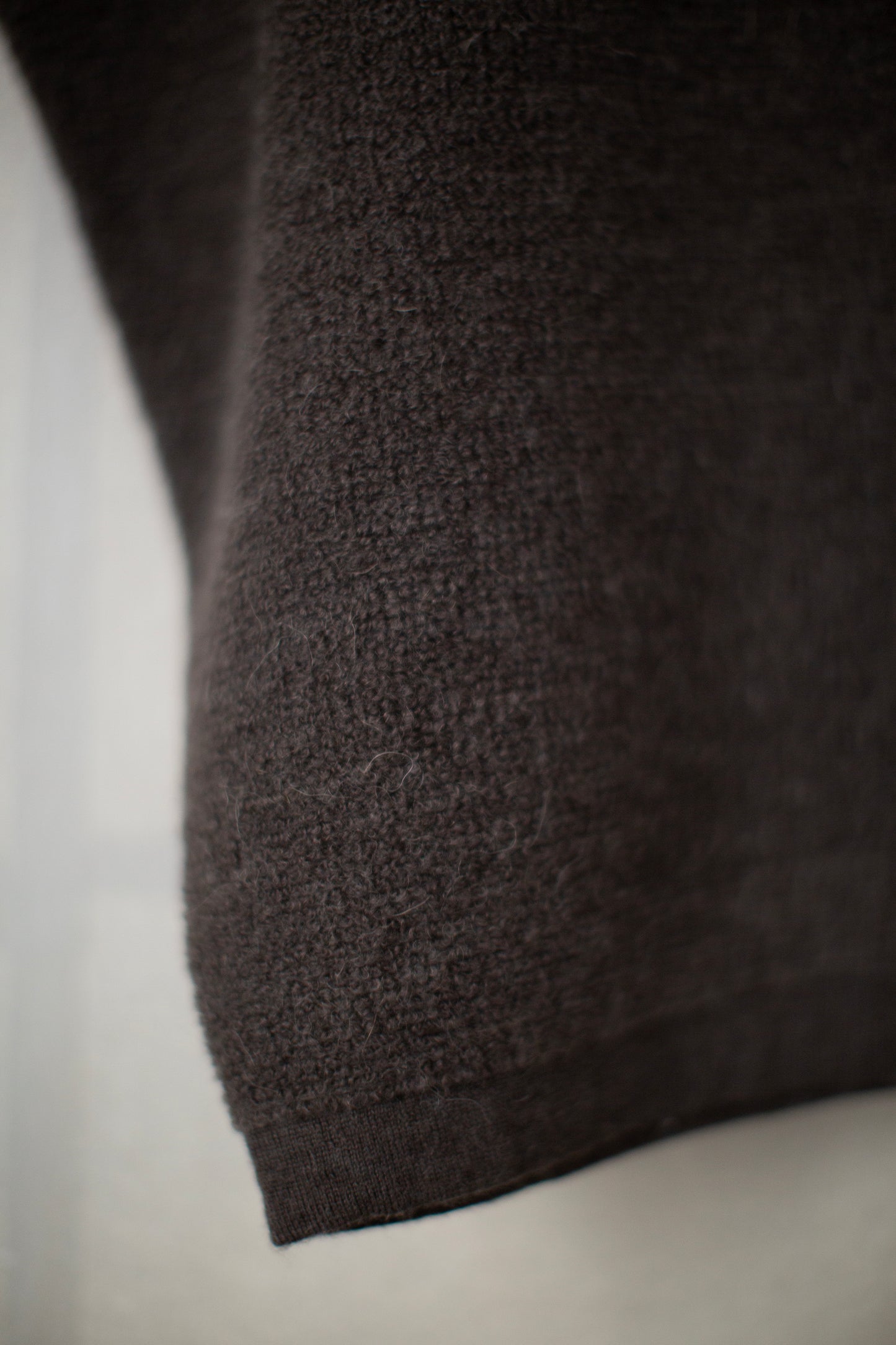 Coal fine terry trouser