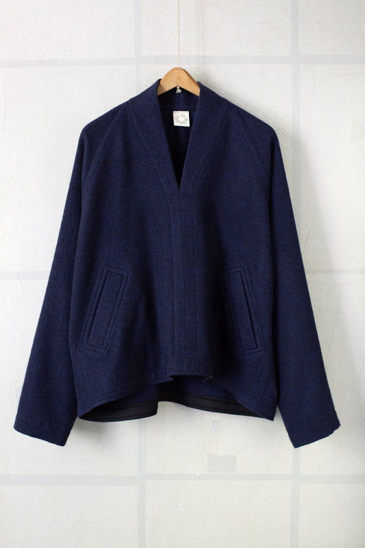 SWEAT#65 - BRUSHED ALPACA WOOL MIDNIGHT