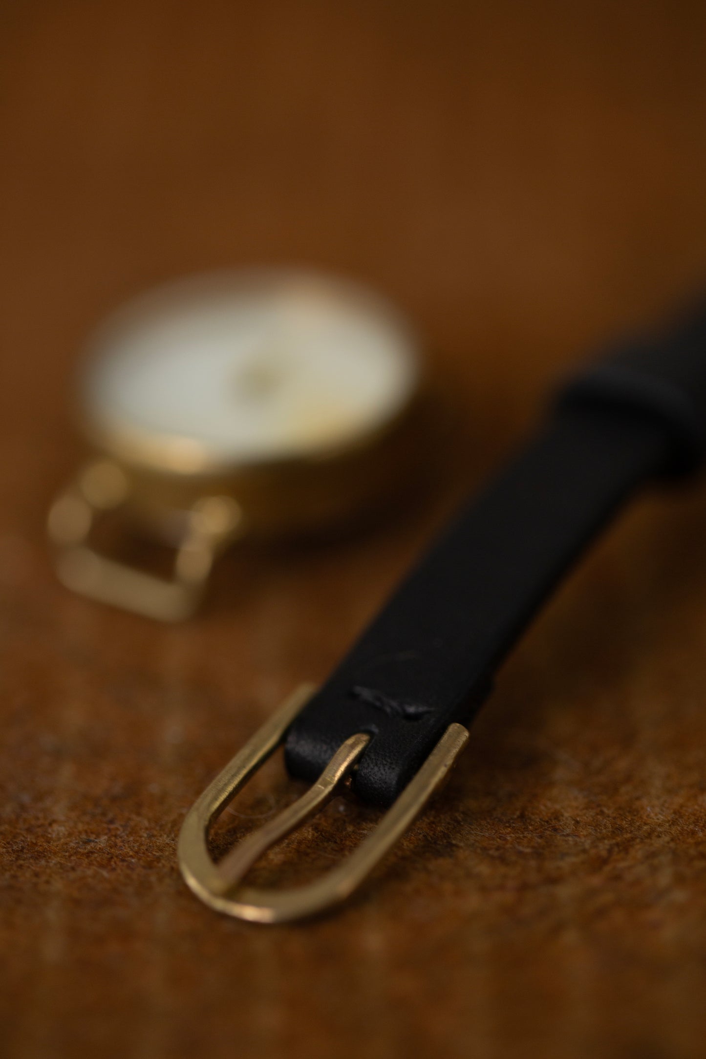 Black 'now and then' shell watch