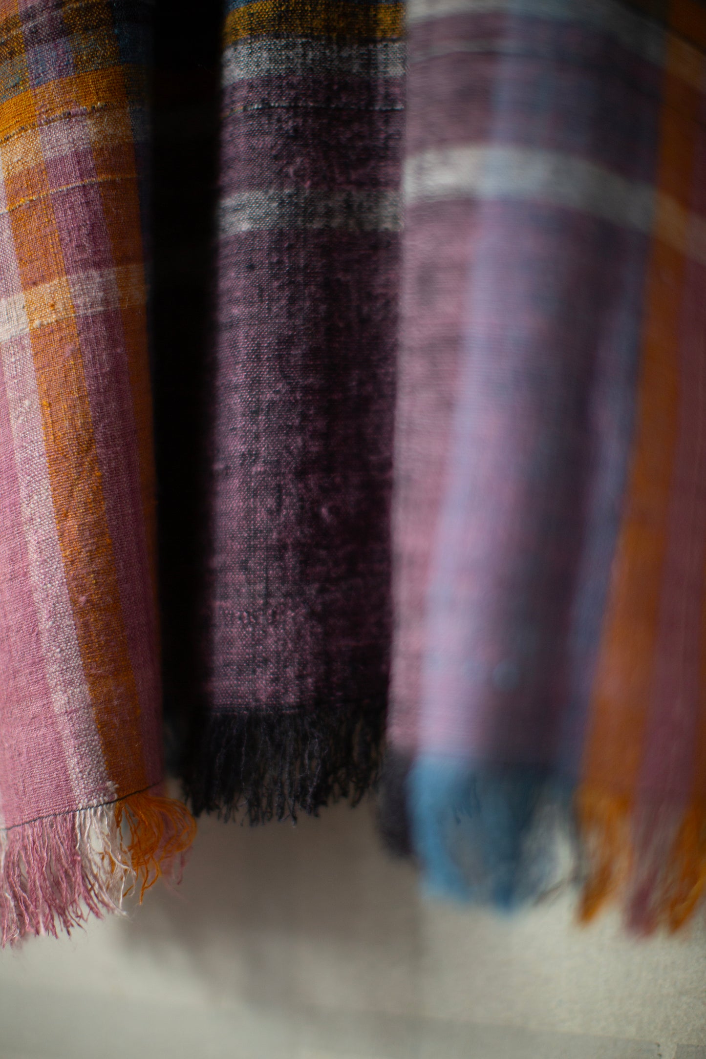 TUNIC#45 - HANDWOVEN COLOURED PLAID
