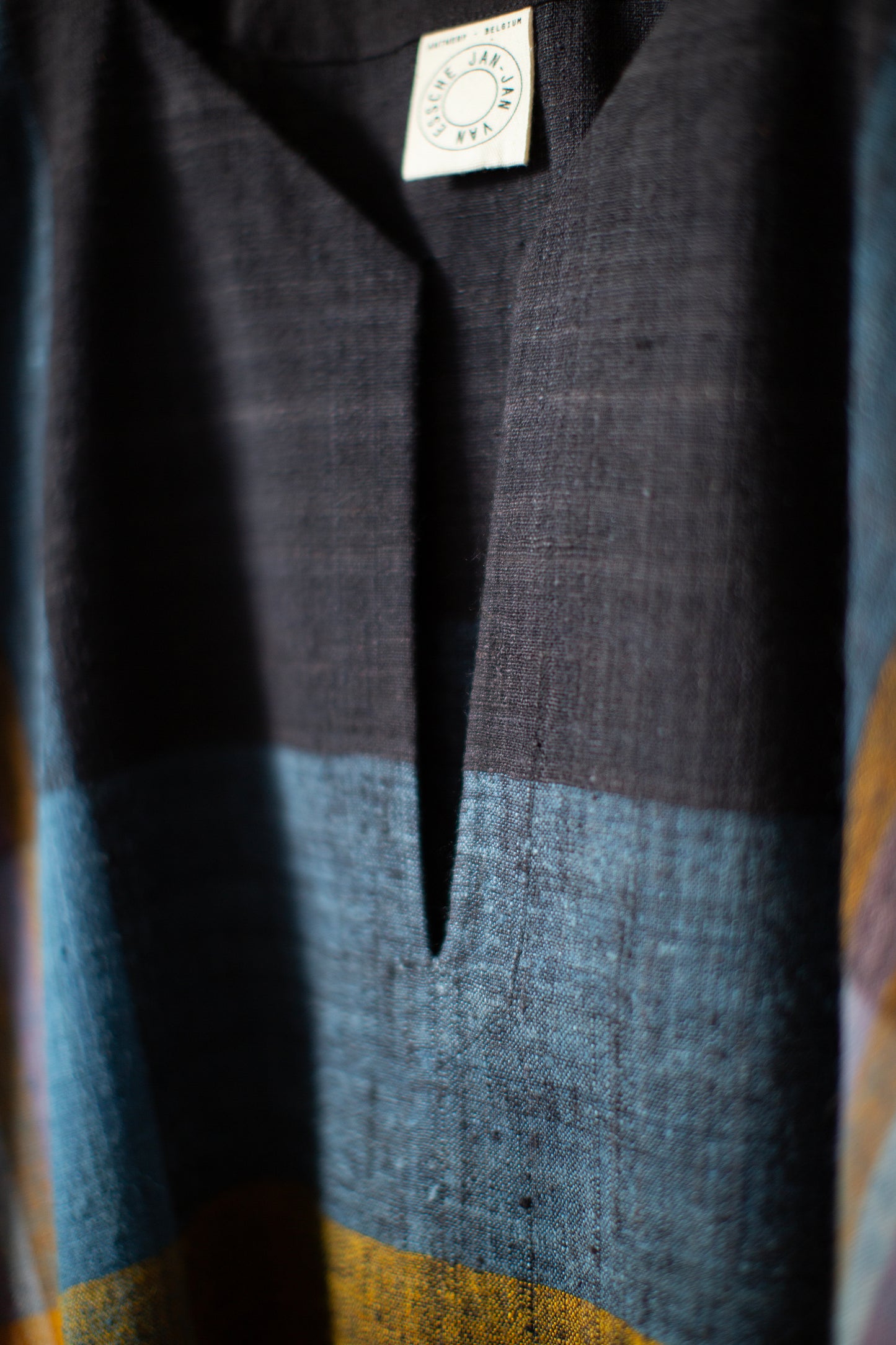 TUNIC#45 - HANDWOVEN COLOURED PLAID