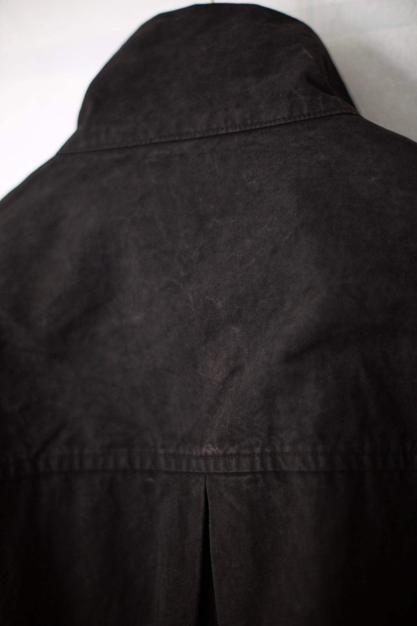 Meeting Jacket in Natural Dye Dark Mud Brown
