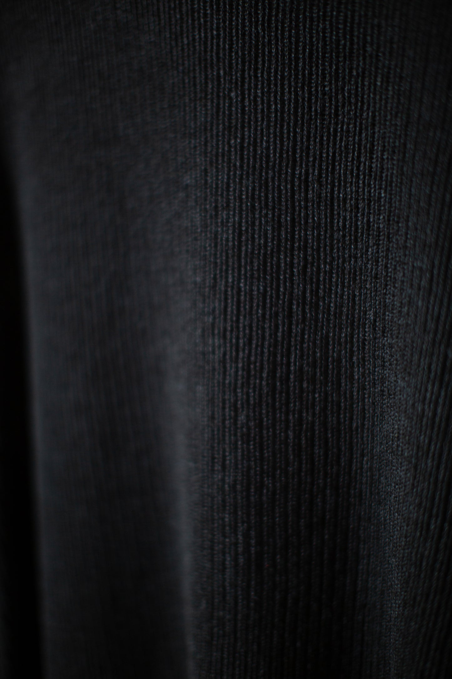 KNIT#76 - LINEN COTTON MESH BLACK