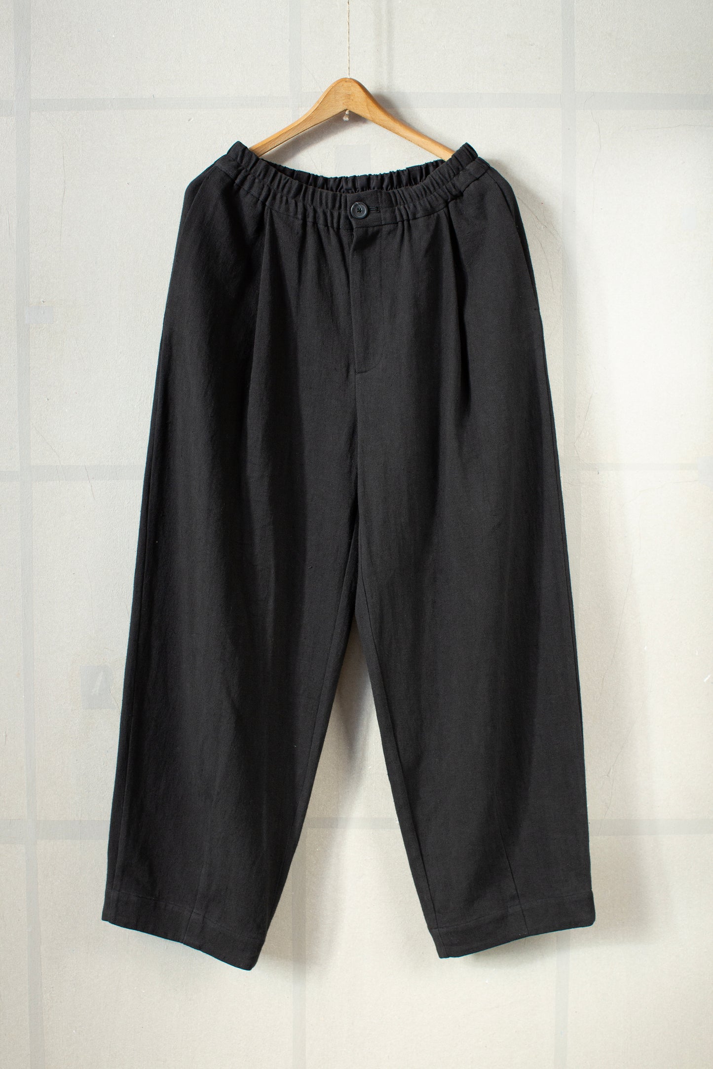black matte pants