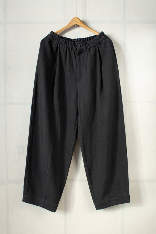 black matte pants