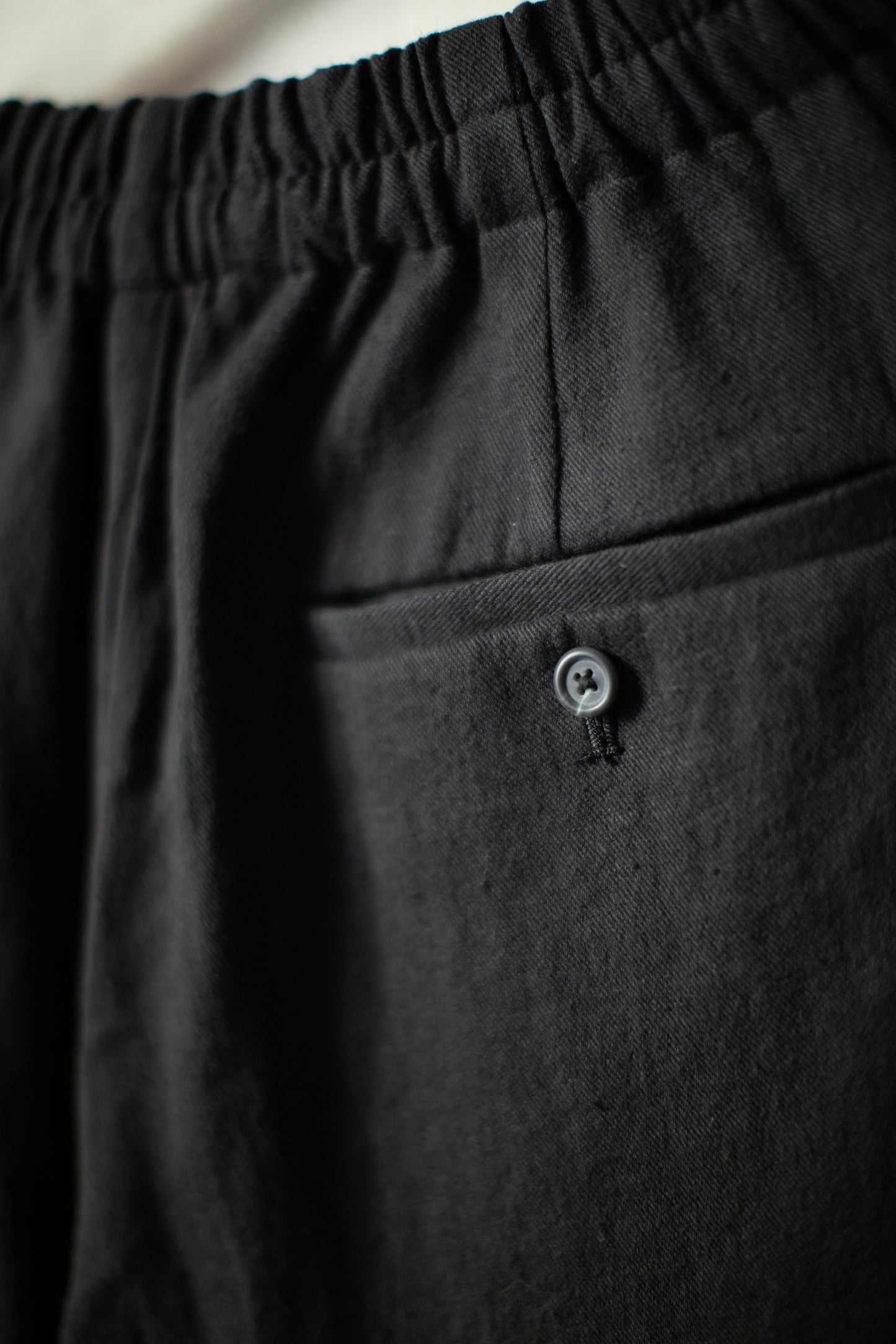 black matte pants